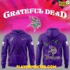 Minnesota Vikings Grateful Dead Night Special Purple Hoodie