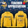 Minnesota Vikings Teacher Appreciation 2025 Yellow Special Hoodie
