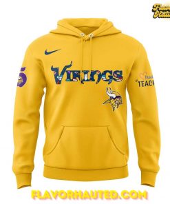 Minnesota Vikings Teacher Appreciation 2025 Yellow Special Hoodie