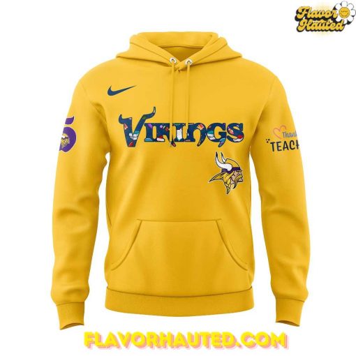Minnesota Vikings Teacher Appreciation 2025 Yellow Special Hoodie