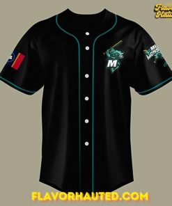 Mississippi Mud Monsters 2025 Black Baseball Jersey