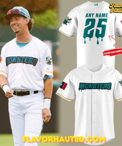 Mississippi Mud Monsters 2025 White Baseball Jersey