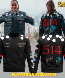 Montreal Roses Football 514 Signature 2025 Sweatshirt
