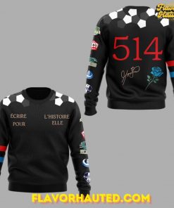Montreal Roses Football 514 Signature 2025 Sweatshirt