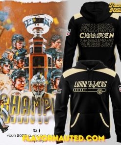 Muskegon Lumberjacks Hockey 2025 USHL Clark Cup Limited Edition Hoodie