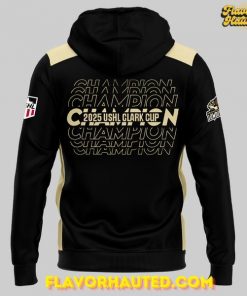 Muskegon Lumberjacks Hockey 2025 Ushl Clark Cup Limimited Edition Hoodie 3