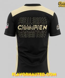 Muskegon Lumberjacks Hockey 2025 Ushl Clark Cup Limimited Edition T Shirt 3