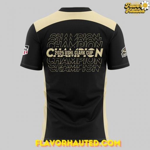 Muskegon Lumberjacks Hockey 2025 USHL Clark Cup Limited Edition T-Shirt