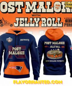 New England Patriots x Post Malone 2025 Special Hoodie