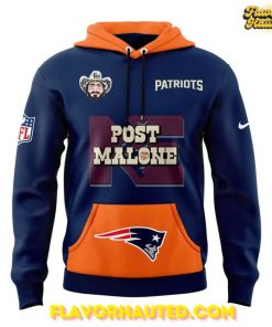 New England Patriots x Post Malone 2025 Special Hoodie