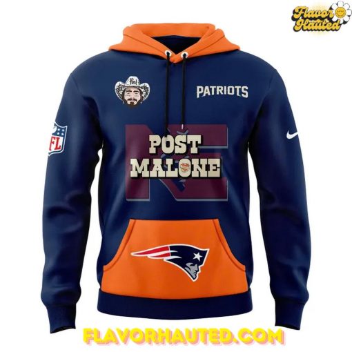 New England Patriots x Post Malone 2025 Special Hoodie