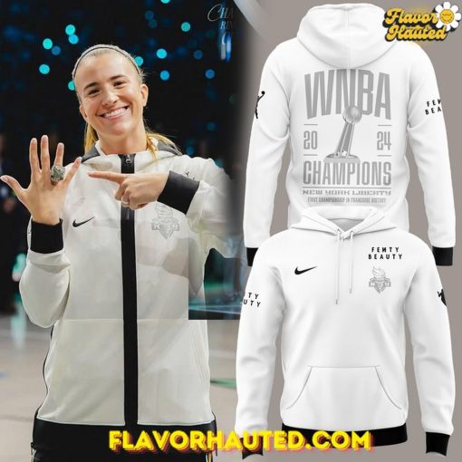 New York Liberty 2024 WNBA Champions Special Hoodie