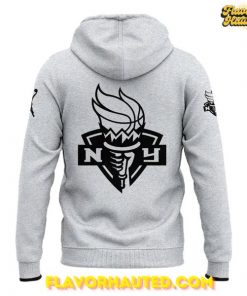 New York Liberty 2025 x Nike Grey Special Hoodie 3