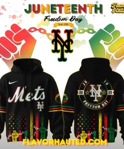 New York Mets Juneteenth Day 2025 Special Hoodie