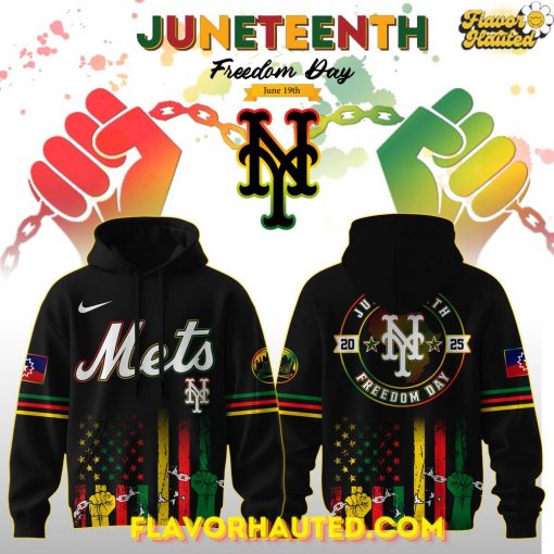 New York Mets Juneteenth Day 2025 Special Hoodie