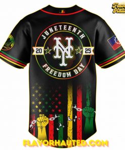 New York Mets Juneteenth Day 2025 Special Jersey 3