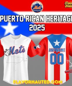 New York Mets Puerto Rican Heritage 2025 Special Jersey