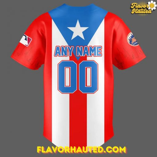 New York Mets Puerto Rican Heritage 2025 Special Jersey