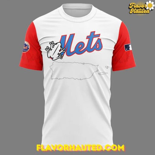 New York Mets Puerto Rican Heritage 2025 Special T-Shirt