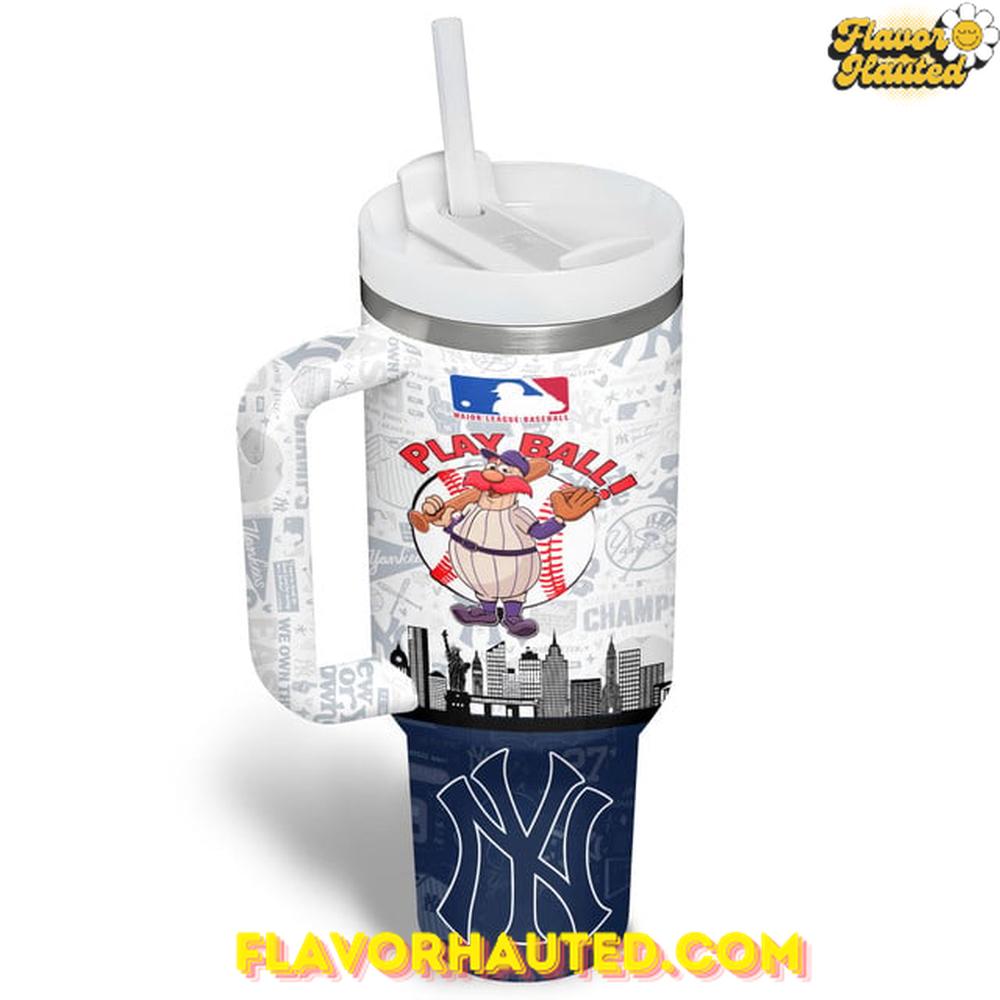 New York Yankees Stanley Pinstripes Never Fade Edition Stanley Tumbler 40oz New York Yankees Stanley Pinstripes Never Fade Edition Stanley Tumbler 40oz