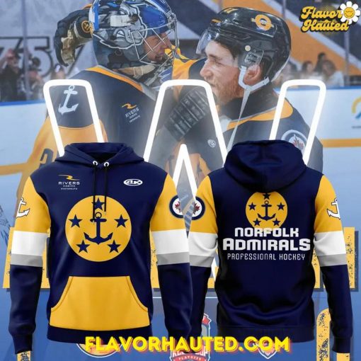 Norfolk Admirals Kelly Cup Playoffs 2025 Special Hoodie