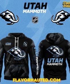 Official Utah Mammoth NHL Team 2025 Special Black Hoodie