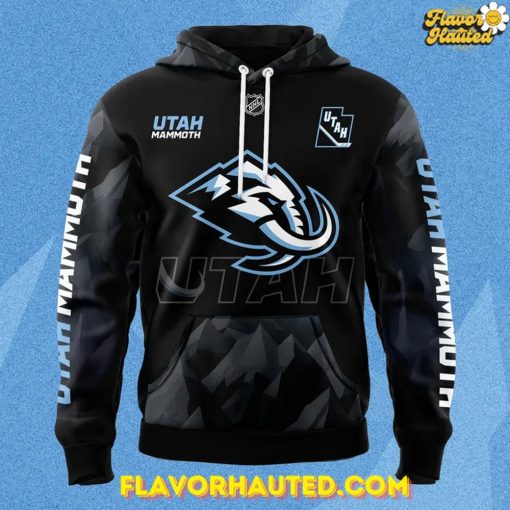 Official Utah Mammoth NHL Team 2025 Special Black Hoodie