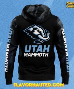 Official Utah Mammoth NHL Team 2025 Special Black Hoodie 3
