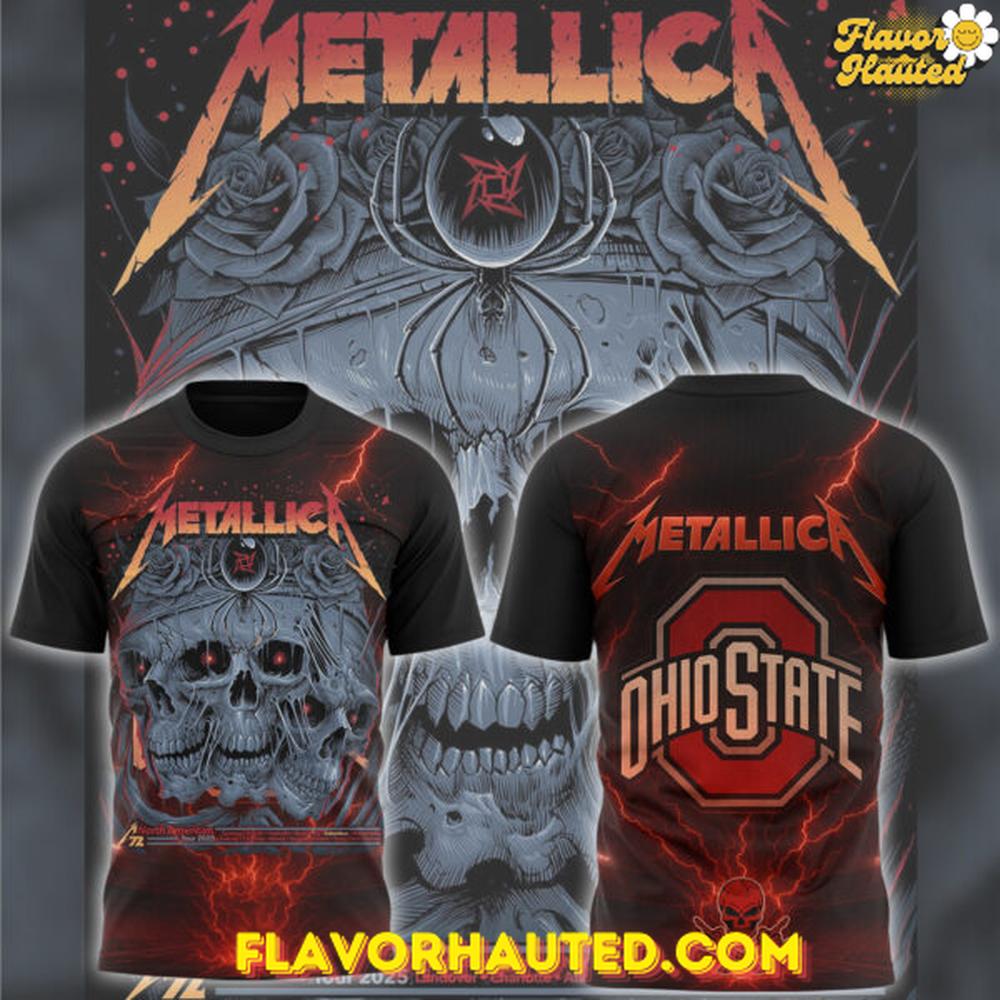Ohio State Buckeyes x Buck Music Concert Sonic Temple Special T-Shirt Ohio State Buckeyes x Buck Music Concert Sonic Temple Special T-Shirt