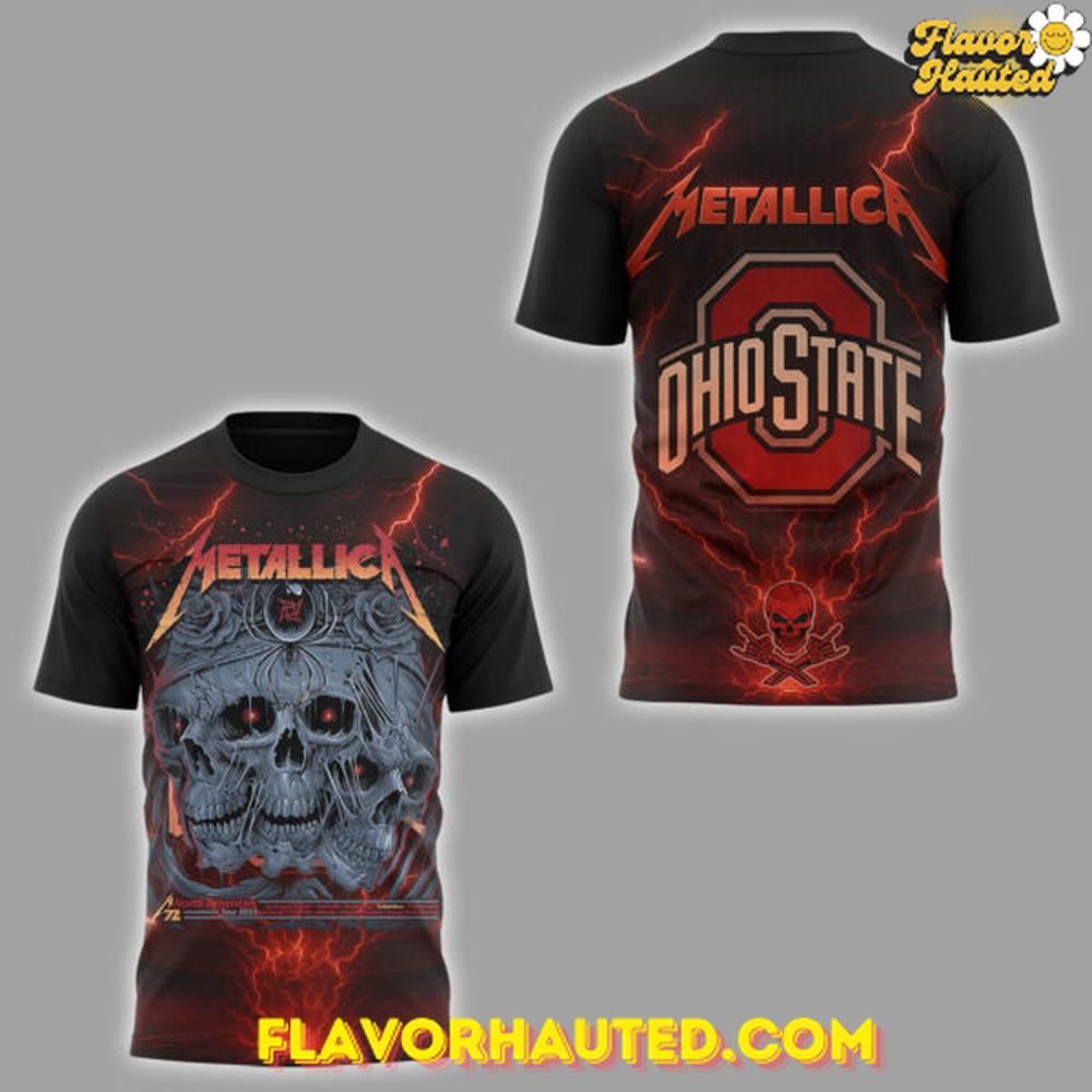 Ohio State Buckeyes x Buck Music Concert Sonic Temple Special T-Shirt Ohio State Buckeyes x Buck Music Concert Sonic Temple Special T-Shirt