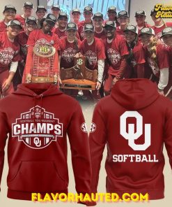 Oklahoma Sooners SEC Softball Tournament Champions 2025 Special Hoodie
