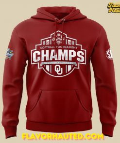Oklahoma Sooners SEC Softball Tournament Champions 2025 Special Hoodie