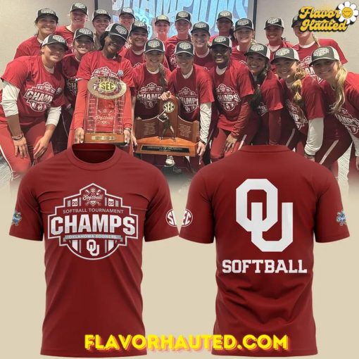 Oklahoma Sooners SEC Softball Tournament Champions 2025 Special T-Shirt