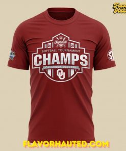 Oklahoma Sooners SEC Softball Tournament Champions 2025 Special T-Shirt