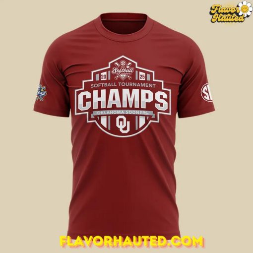Oklahoma Sooners SEC Softball Tournament Champions 2025 Special T-Shirt