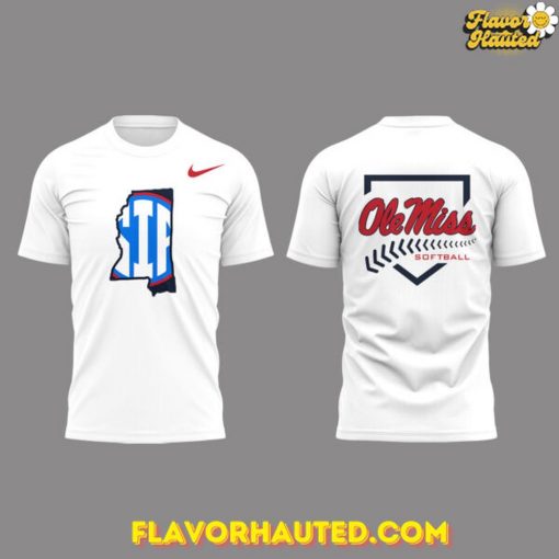 Ole Miss Rebels Softball 2025 Nike Limited Edition T-Shirt