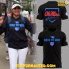 Ole Miss Softball Here To Win Special Black T-Shirt