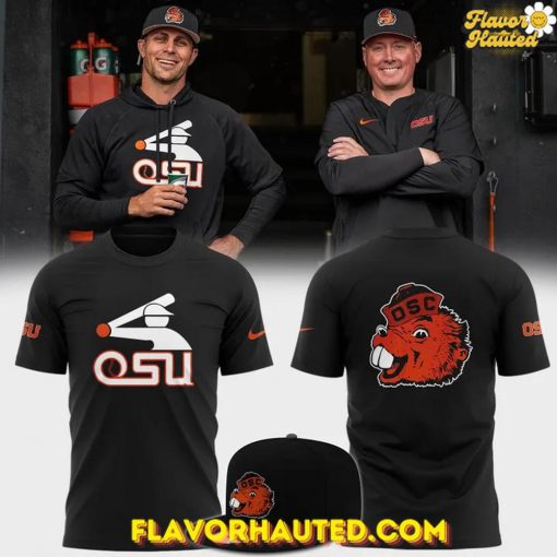 Oregon State Beavers 2025 Baseball Old Logo Shirt Collection
