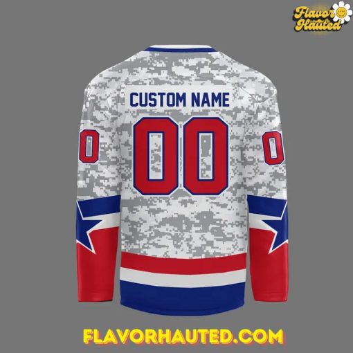 Orlando Solar Bears Happy Memorial Day 2025 Special Hockey Jersey