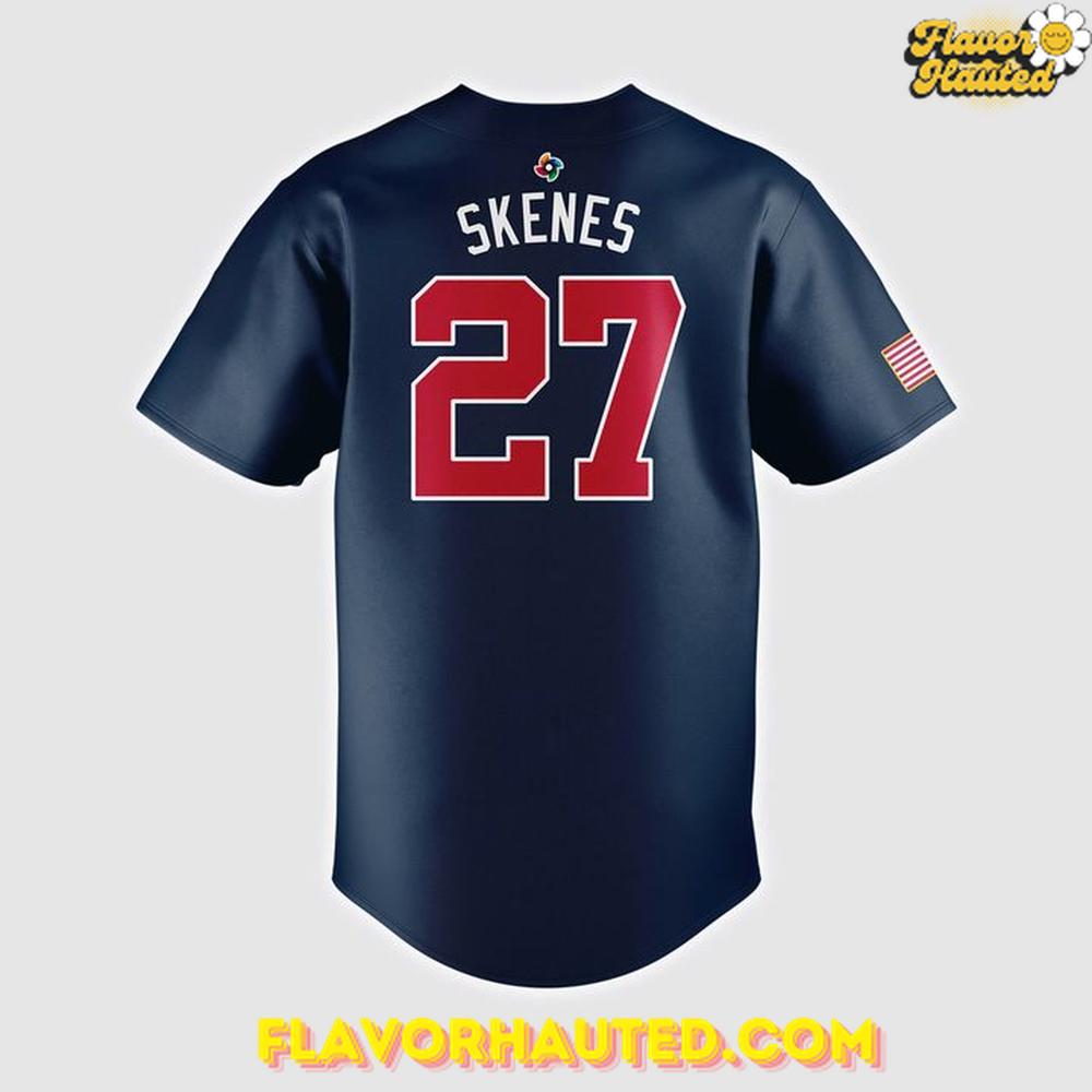 Paul Skenes USA Team World Baseball Classic 2026 Navy Jersey Paul Skenes USA Team World Baseball Classic 2026 Navy Jersey