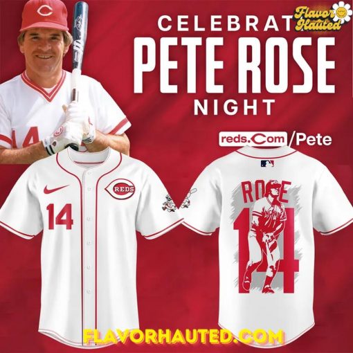 Pete Rose Cincinnati Reds 2025 Limited Edition Baseball Jersey