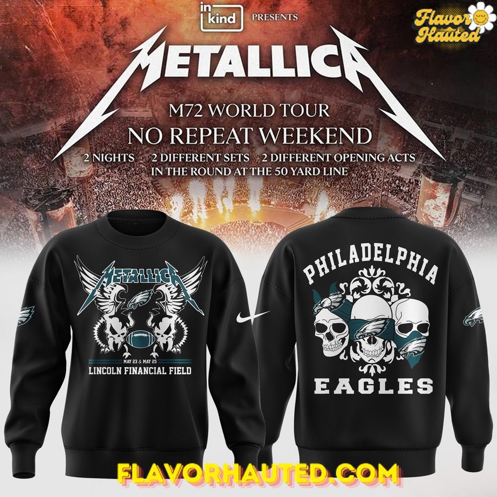 Philadelphia Eagles x M72 World Tour 2025 Special Sweatshirt Philadelphia Eagles x M72 World Tour 2025 Special Sweatshirt