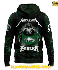 Philadelphia Eagles x Metallica M72 Word Tour 2025 Limited Hoodie 3