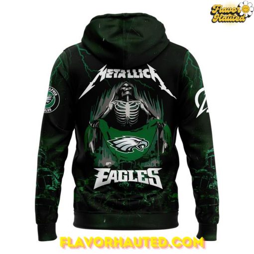 Philadelphia Eagles x Metallica M72 World Tour 2025 Limited Hoodie