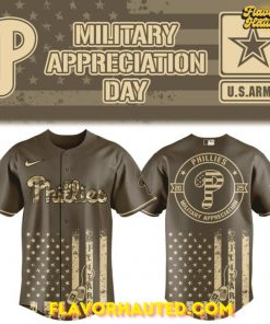 Philadelphia Phillies Baseball Military Appreciation Day Special Jersey