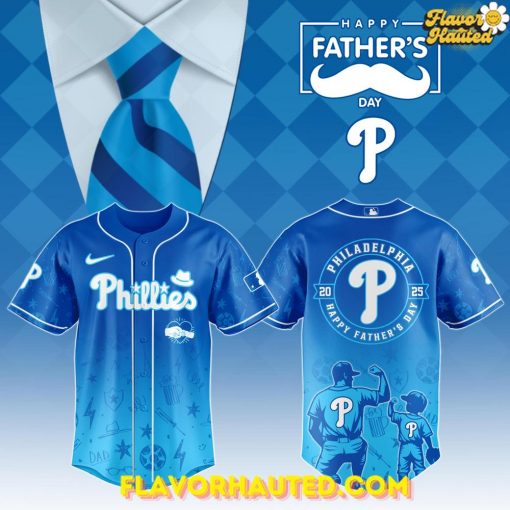 Philadelphia Phillies Happy Father’s Day 2025 Special Jersey