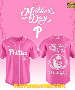 Philadelphia Phillies Mother’s Day 2025 Pink Baseball Jersey