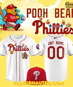 Philadelphia Phillies Pooh Limited Edition Baseball Jersey