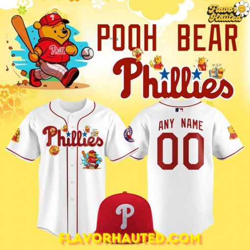 Philadelphia Phillies Pooh Limited Edition Baseball Jersey