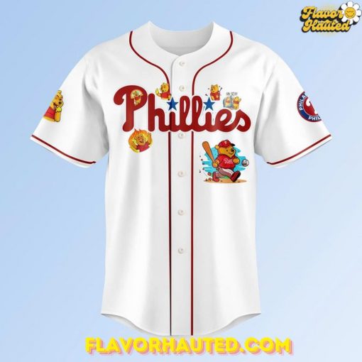 Philadelphia Phillies Pooh Limited Edition Baseball Jersey